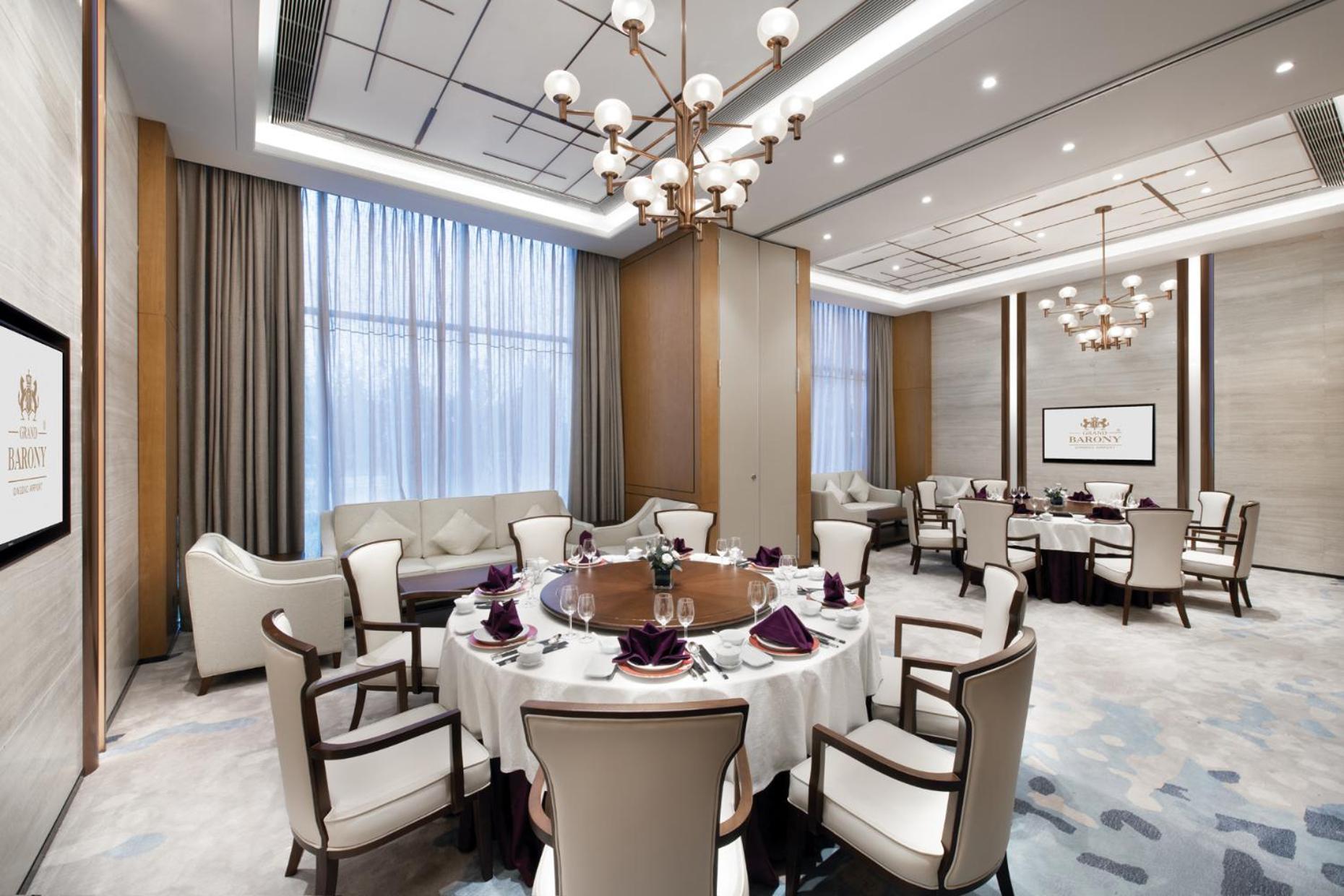Grand Barony Qingdao Airport Hotel Exterior foto